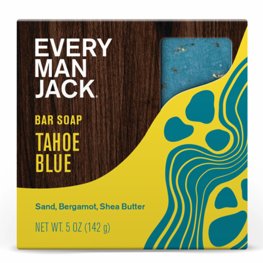 Every Man Jack Body Bar Soap - Tahoe Blue -- 5 oz
