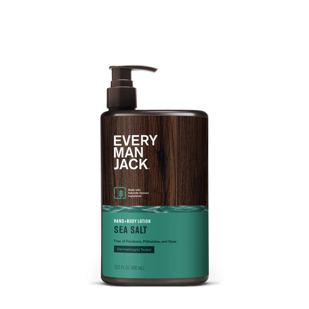 Every Man Jack Hand & Body Lotion - Sea Salt -- 13.5 fl oz