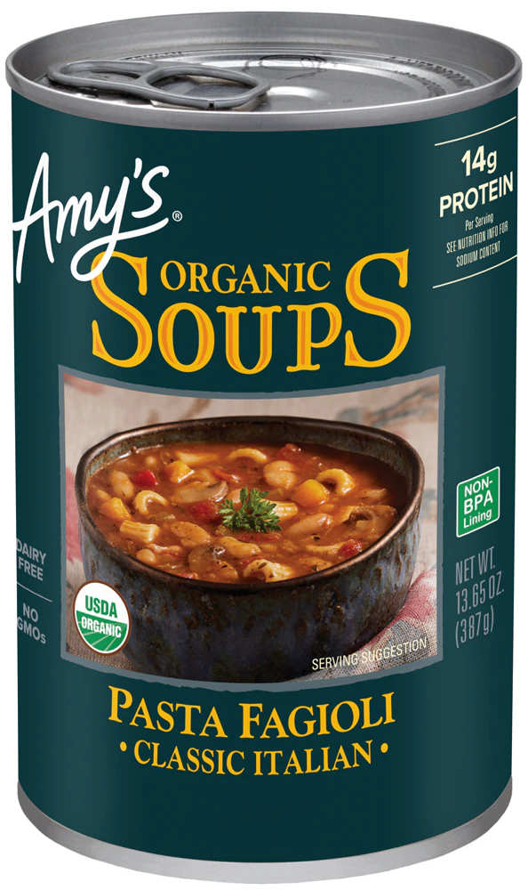 Amy's Organic Soup Pasta Fagioli -- 13.65 oz