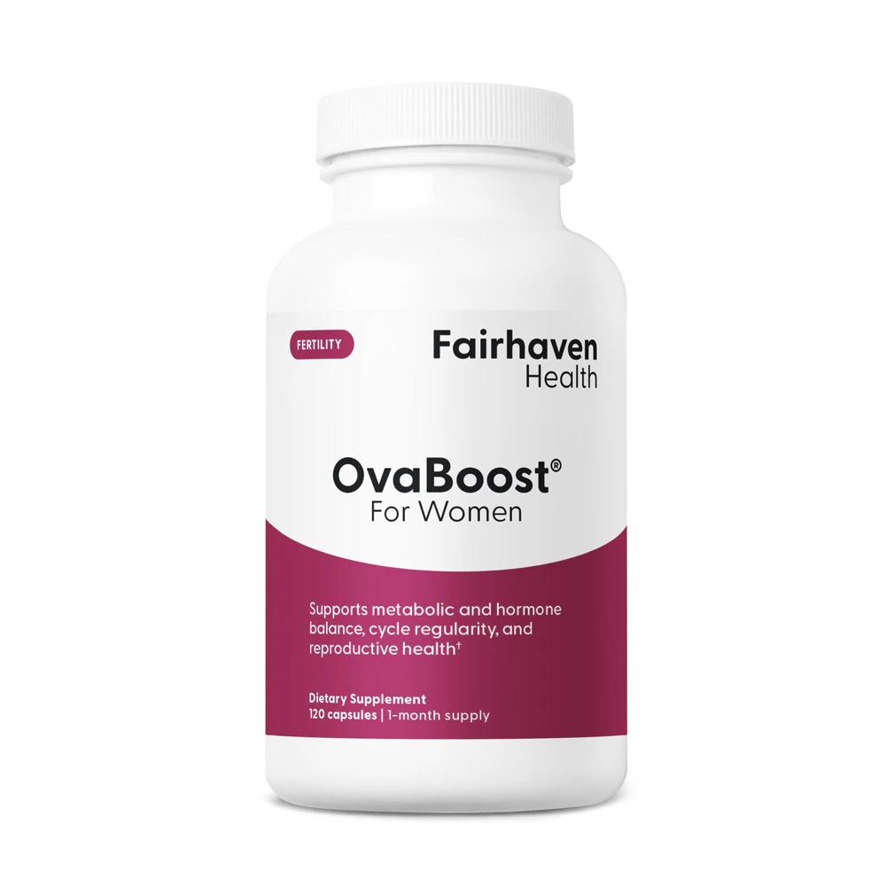 Fairhaven Health OvaBoost For Women - Egg Quality and Healthy Ovulation -- 120 Capsules