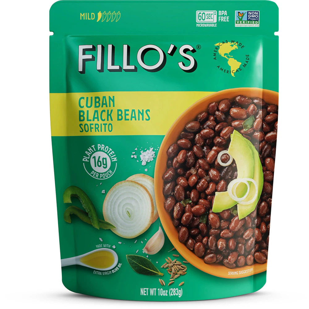 Fillo's Beans and Sofrito Cuban Black Beans -- 10 oz