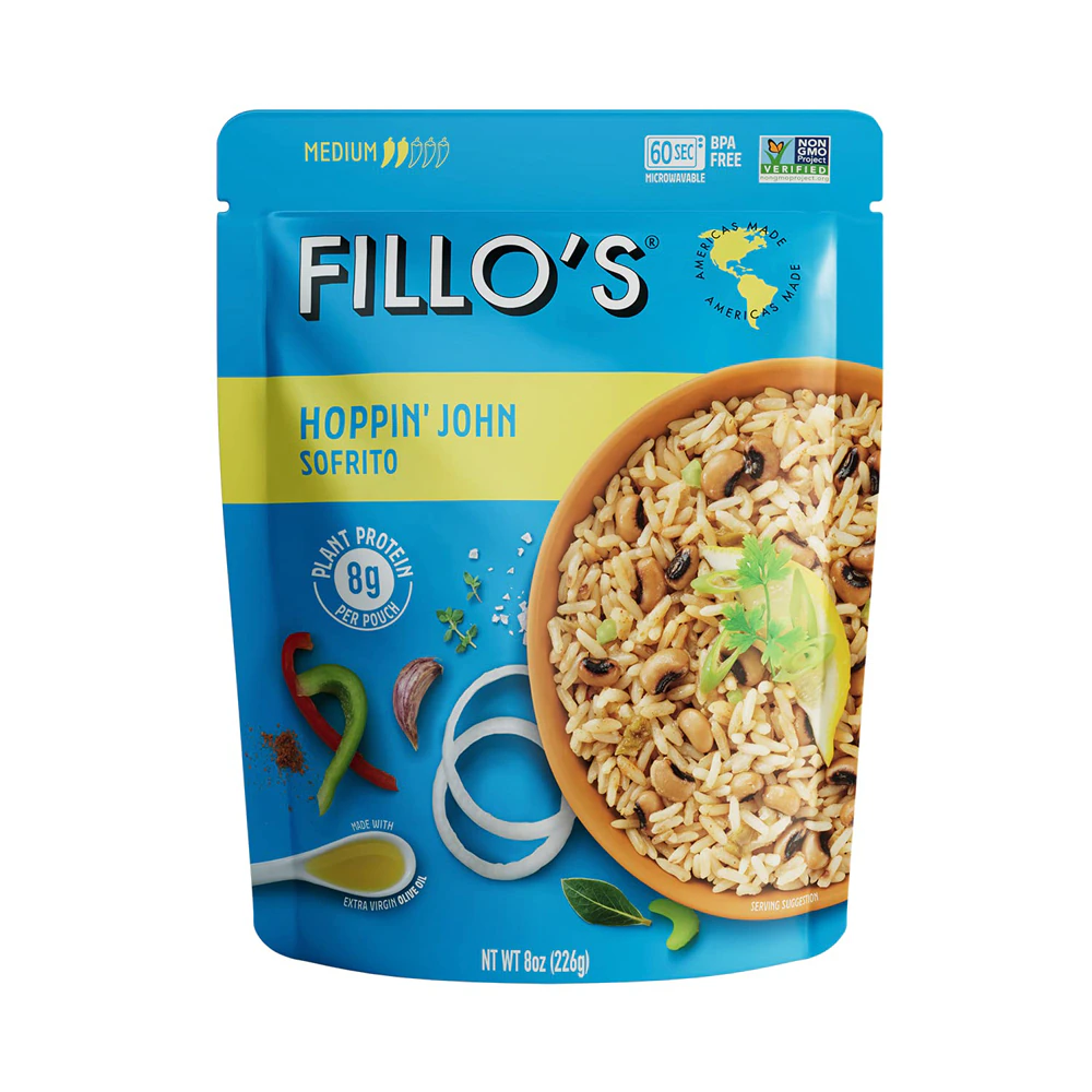 Fillo's Peas & Caroline Rice -- 8 oz
