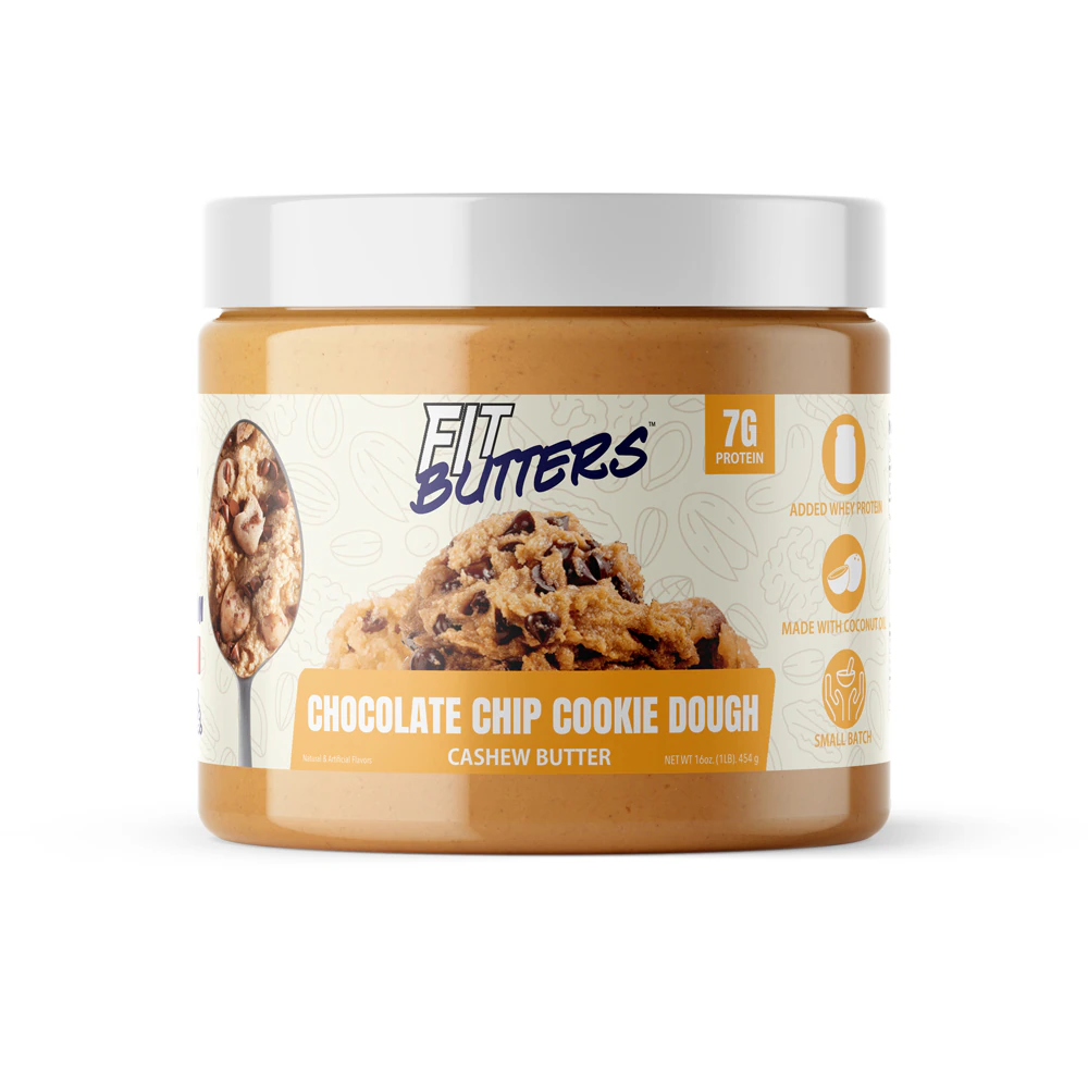 Fit Butters Cashew Butter Chocolate Chip Cookie Dough -- 16 oz
