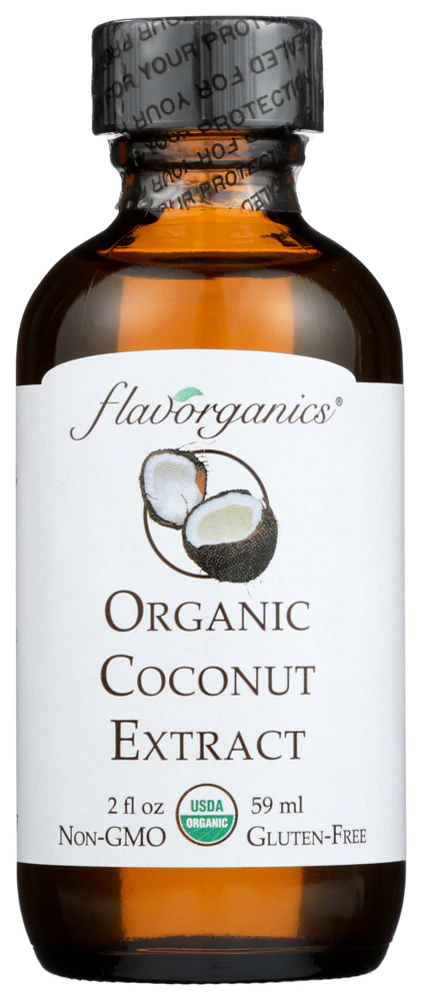 Flavorganics Organic Extract Coconut -- 2 fl oz