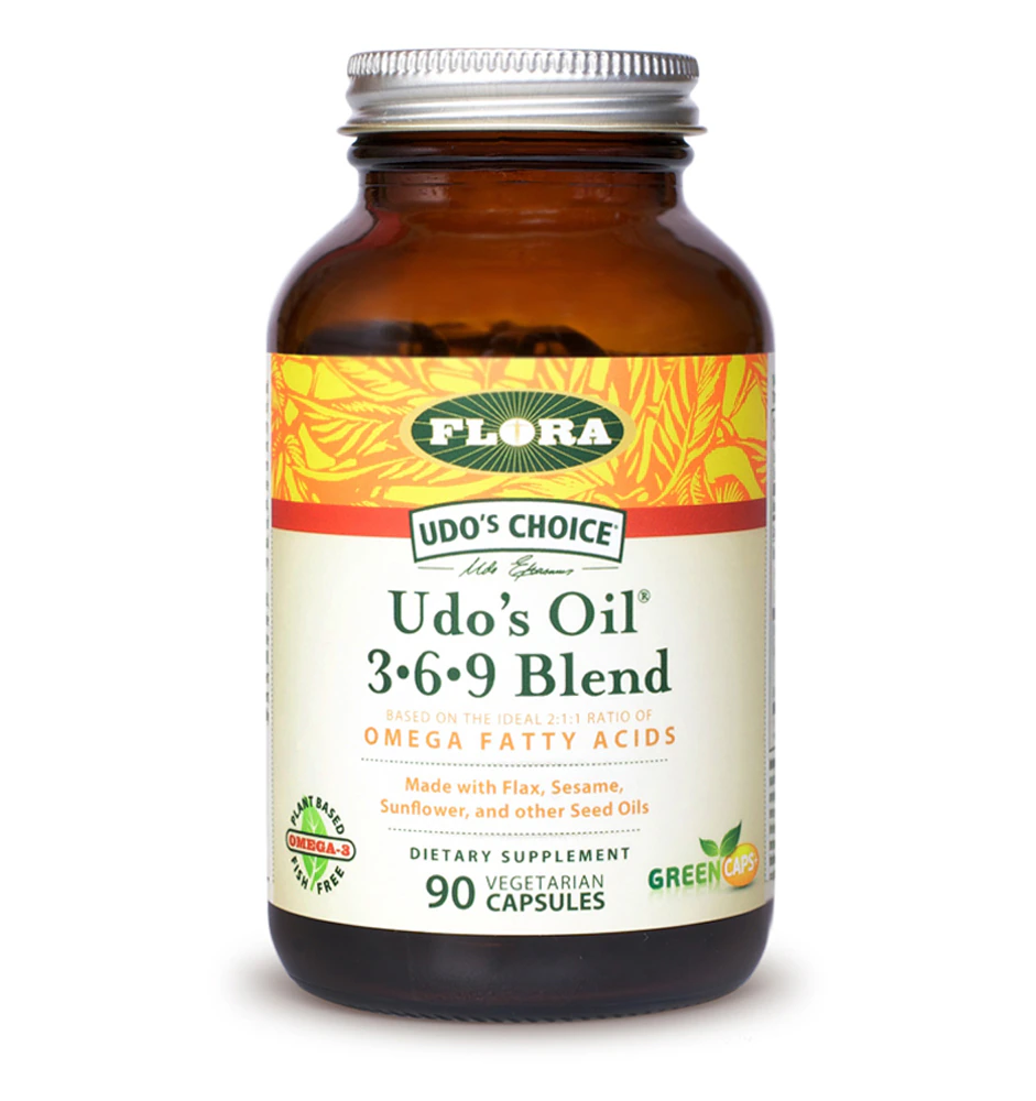 Flora Udo's Choice? Udo's Oil? 3 6 9 Blend -- 90 Vegetarian Softgels