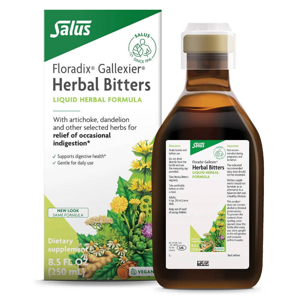 Floradix Gallexier Liquid Herbal Bitters -- 8.5 fl oz