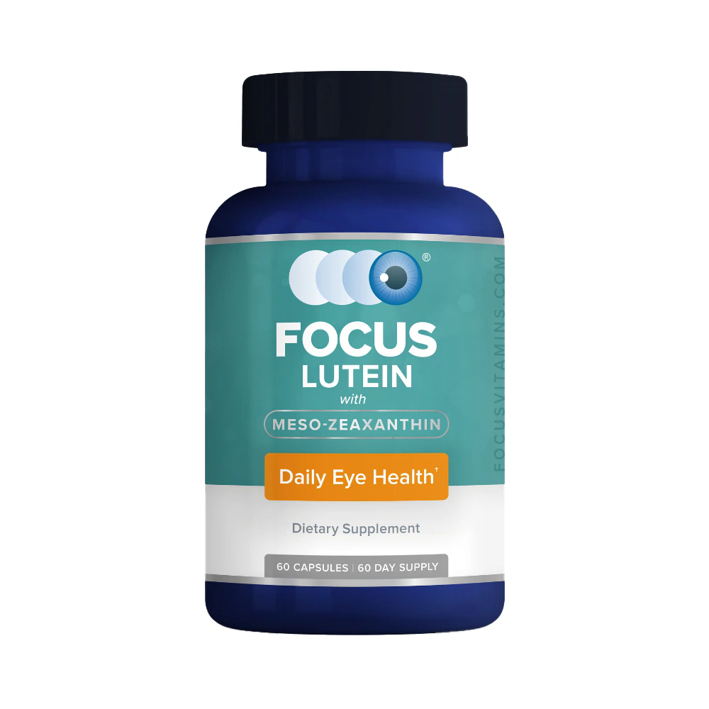 Focus Vitamins Lutein - Daily Eye Health -- 60 Capsules
