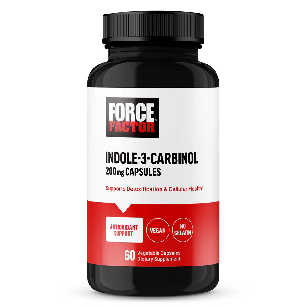 Force Factor Indole-3-Carbinol -- 200 mg - 60 Vegetable Capsules