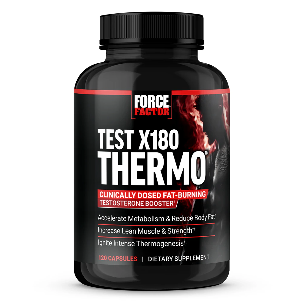 Force Factor Test X180 Thermo -- 120 Vegetable Capsules