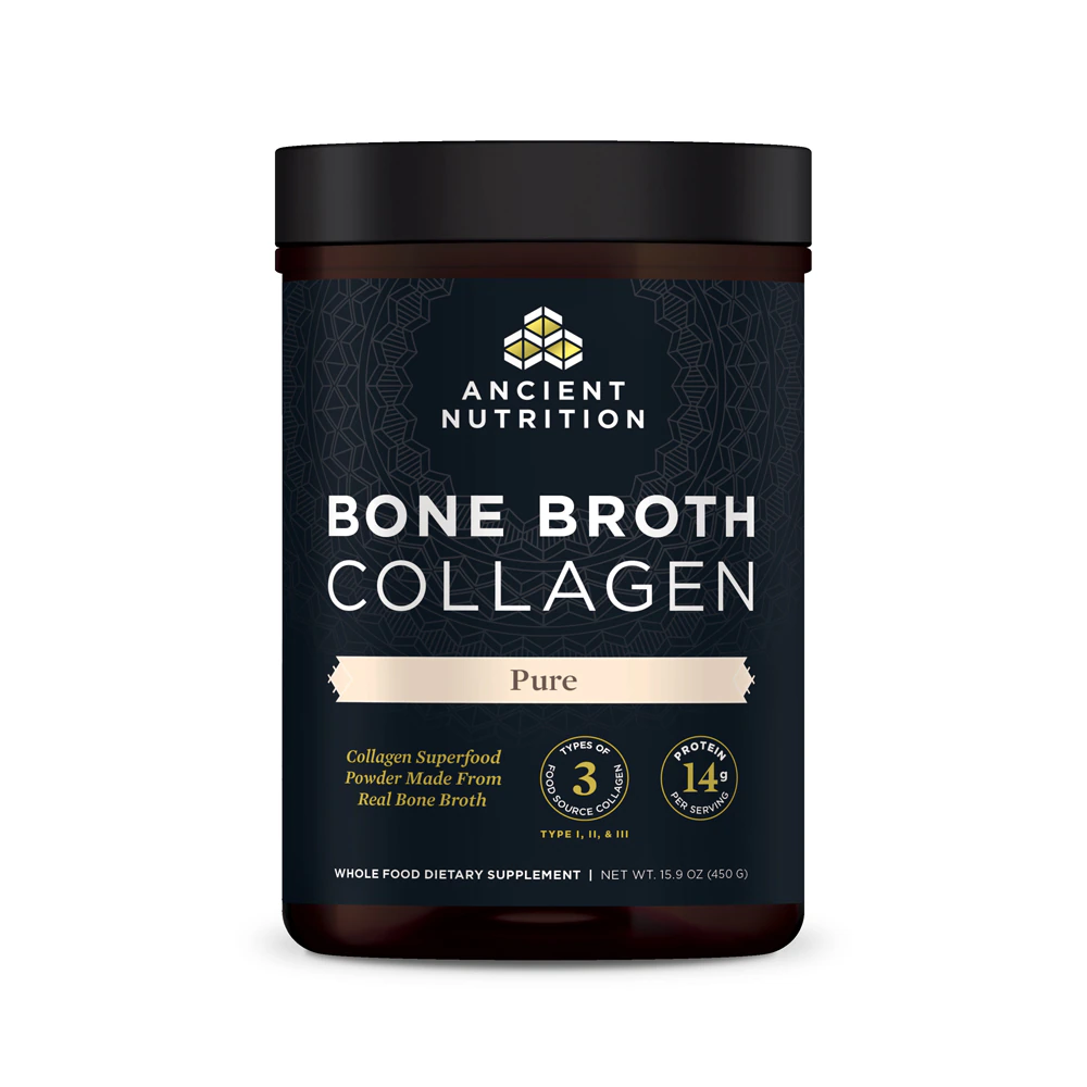 Ancient Nutrition Bone Broth Collagen? Pure -- 30 Servings