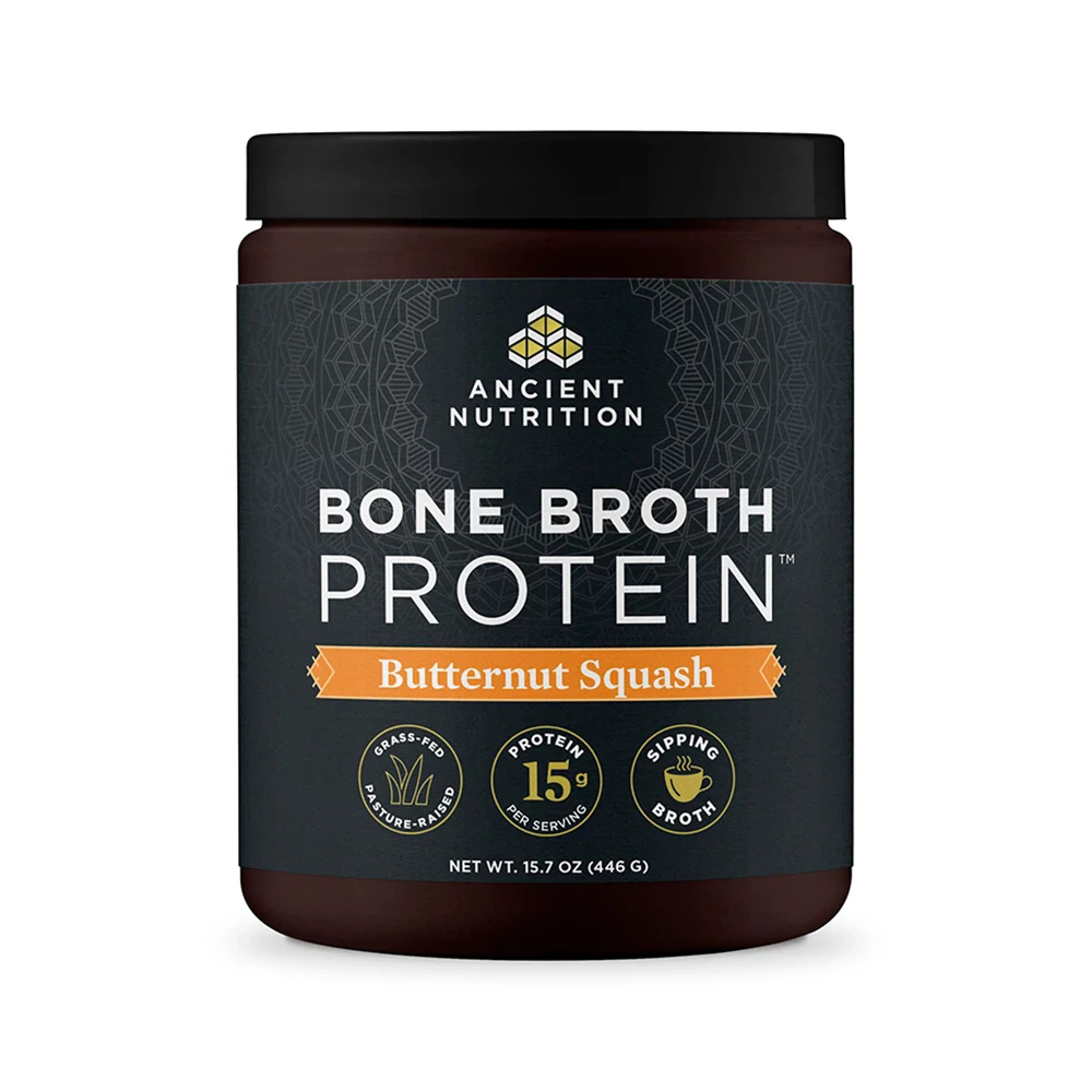 Ancient Nutrition Bone Broth Protein Butternut Squash -- 15 Servings
