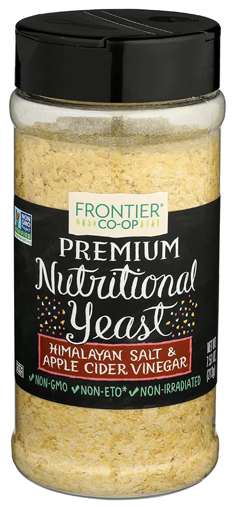 Frontier Co-Op Himalayan Salt & Apple Cider Vinegar Nutritional Yeast Blend -- 7.51 oz