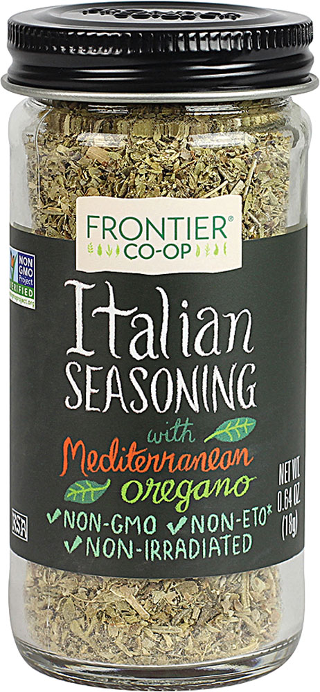 Frontier Co-Op Italian Seasoning with Mediterranean Oregano -- 0.64 oz