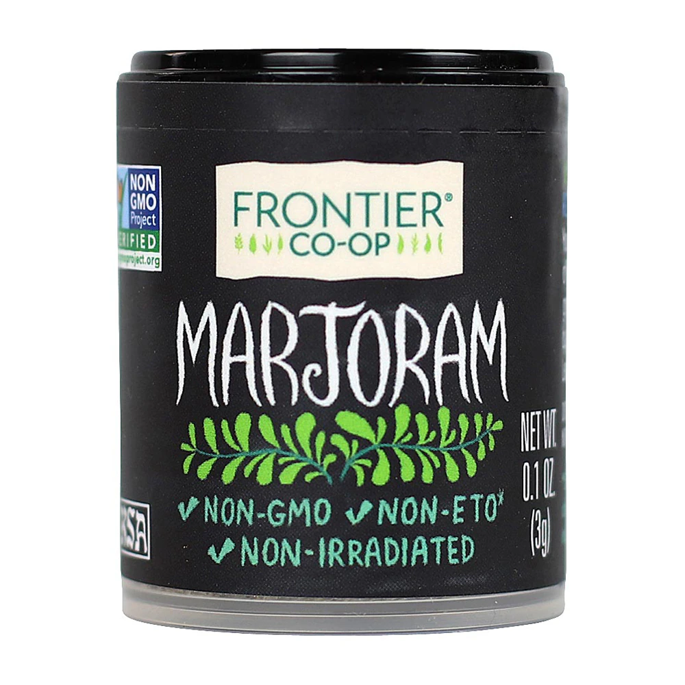 Frontier Co-Op Marjoram -- 0.1 oz