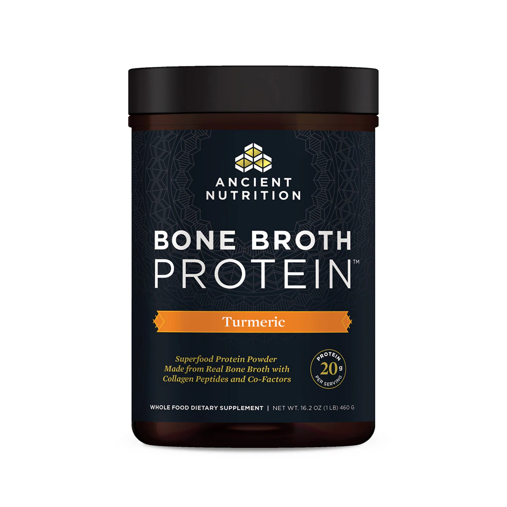 Ancient Nutrition Bone Broth Protein Turmeric -- 16.2 oz