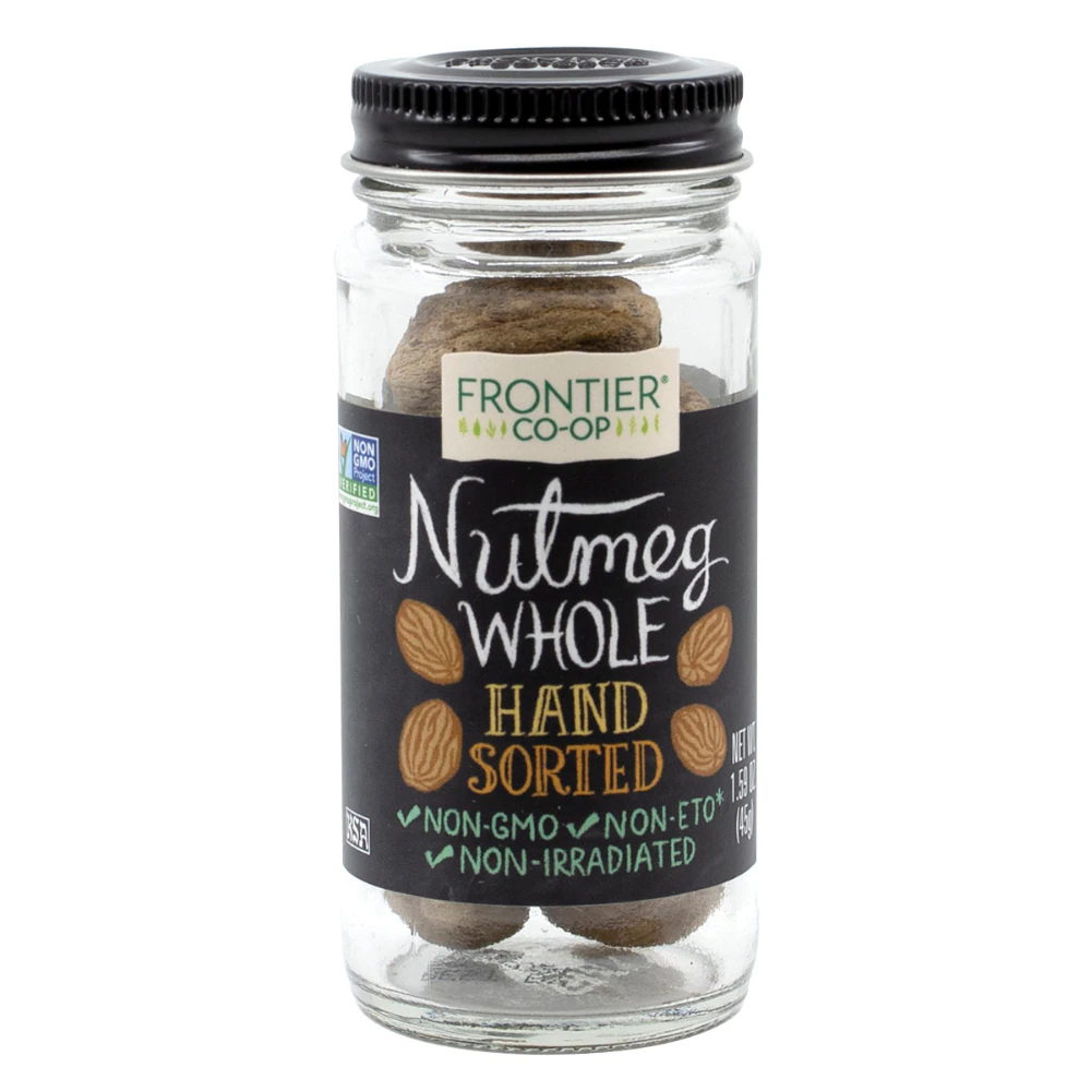 Frontier Co-Op Nutmeg Whole -- 1.59 oz