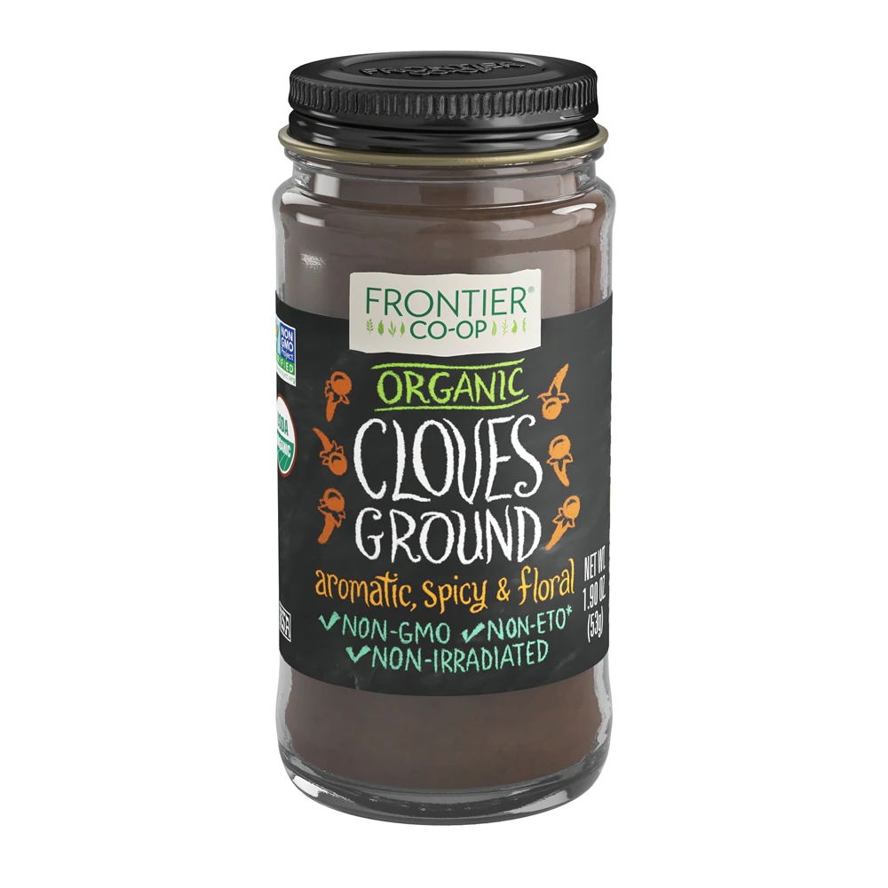 Frontier Co-Op Organic Cloves Ground -- 1.9 oz