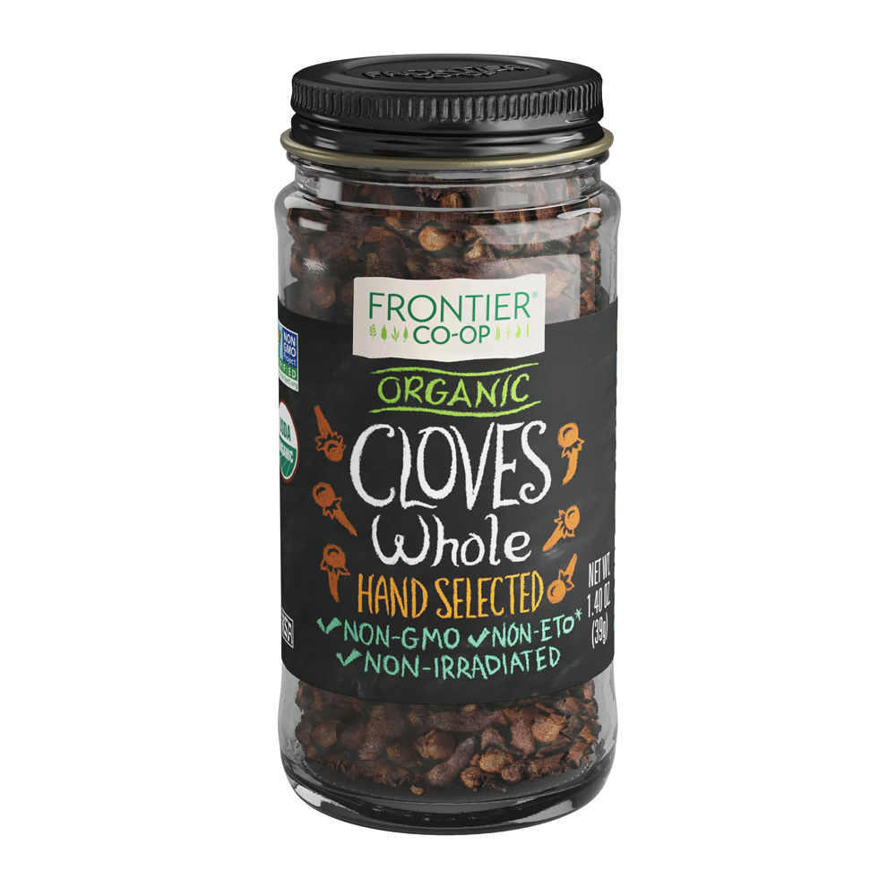 Frontier Co-Op Organic Cloves Whole -- 1.4 oz