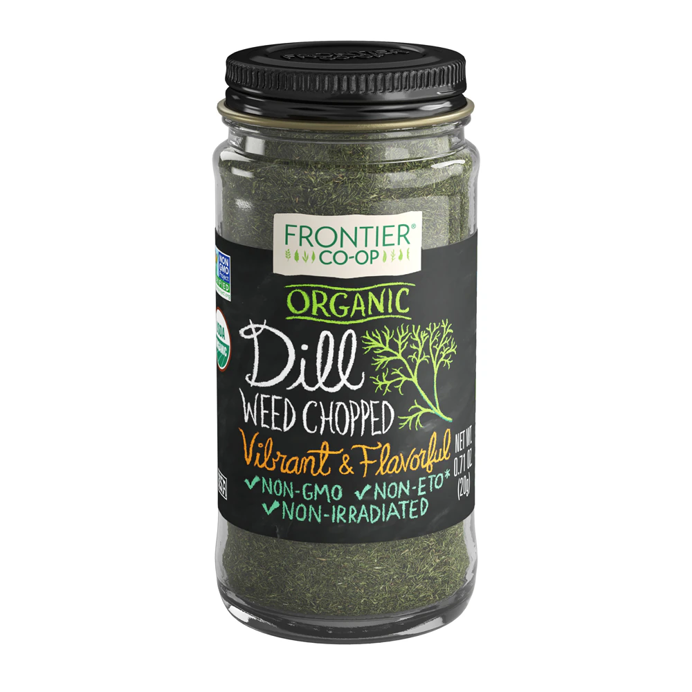 Frontier Co-Op Organic Dill Weed Chopped -- 0.71 oz