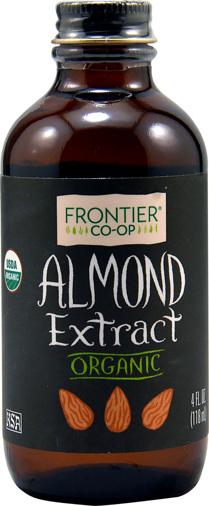 Frontier Co-Op Organic Extract Almond -- 4 fl oz