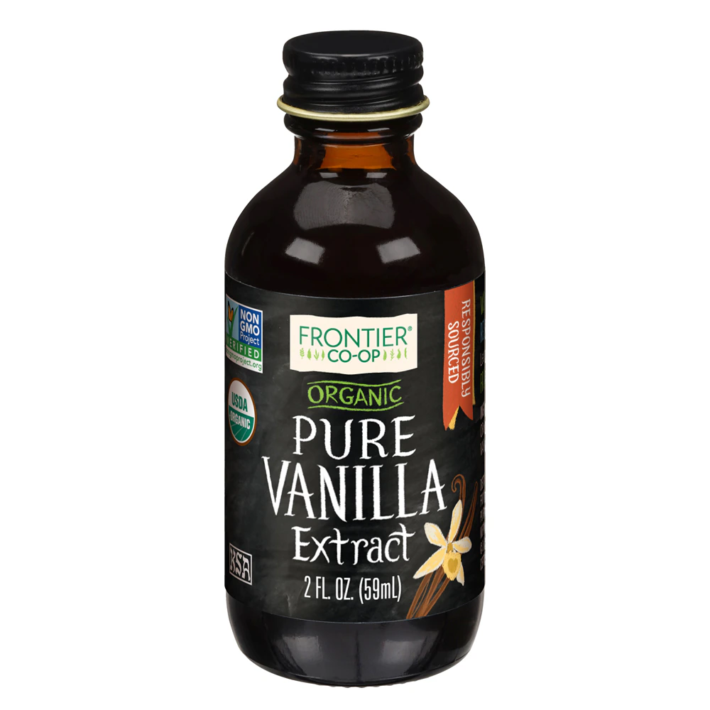 Frontier Co-Op Organic Extract Vanilla -- 2 fl oz