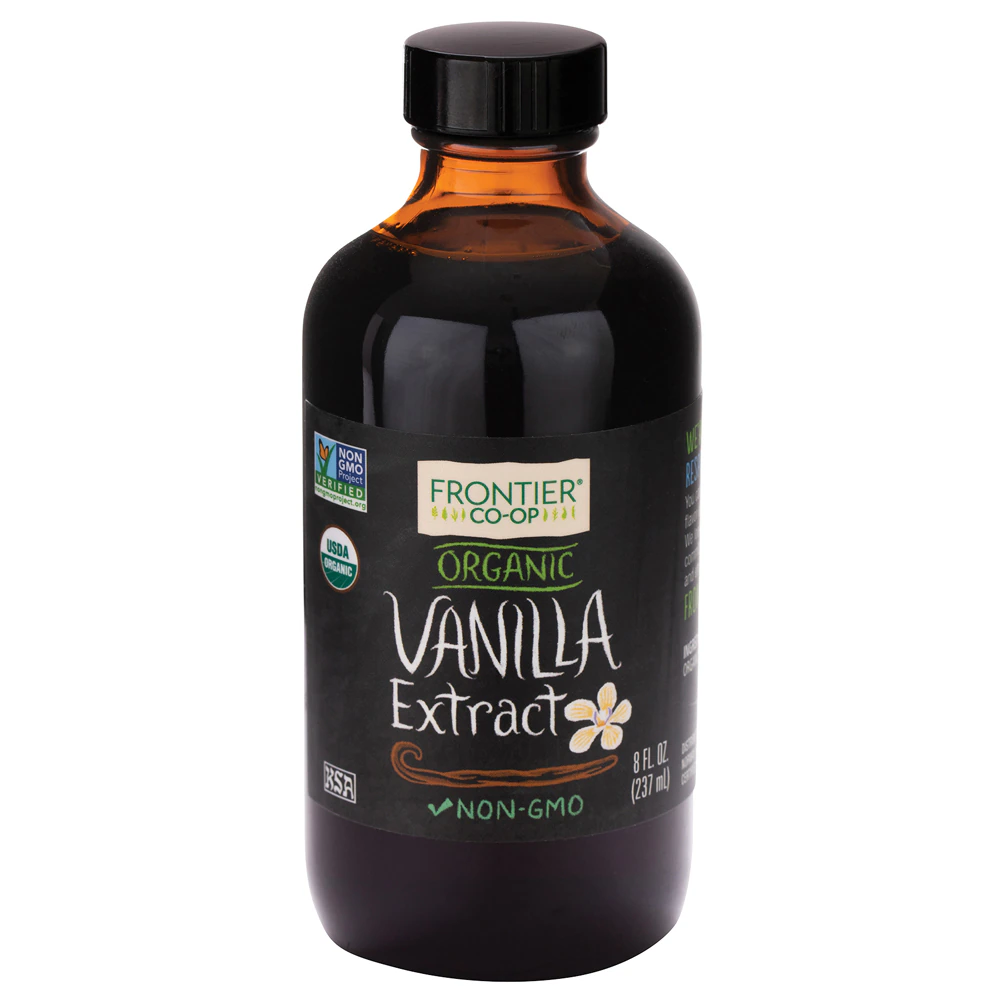 Frontier Co-Op Organic Extract Vanilla -- 8 fl oz