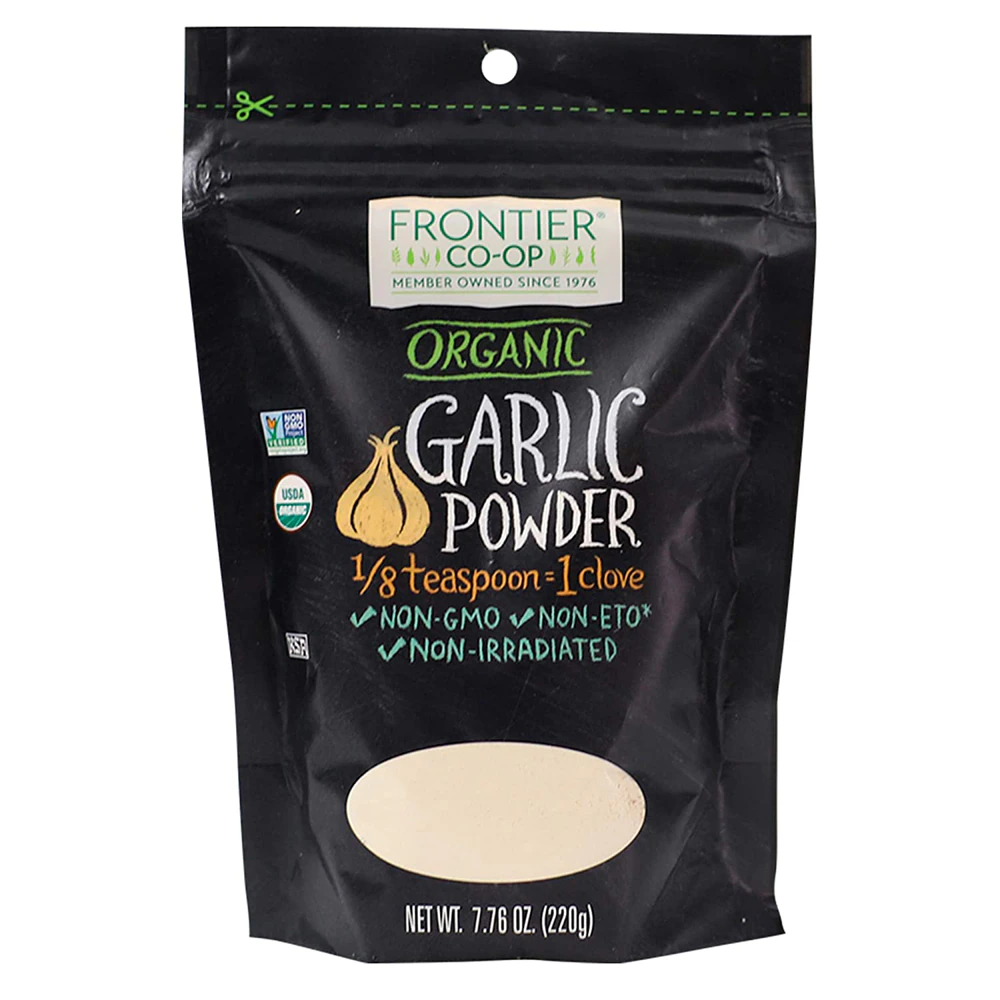 Frontier Co-Op Organic Garlic Powder -- 7.76 oz