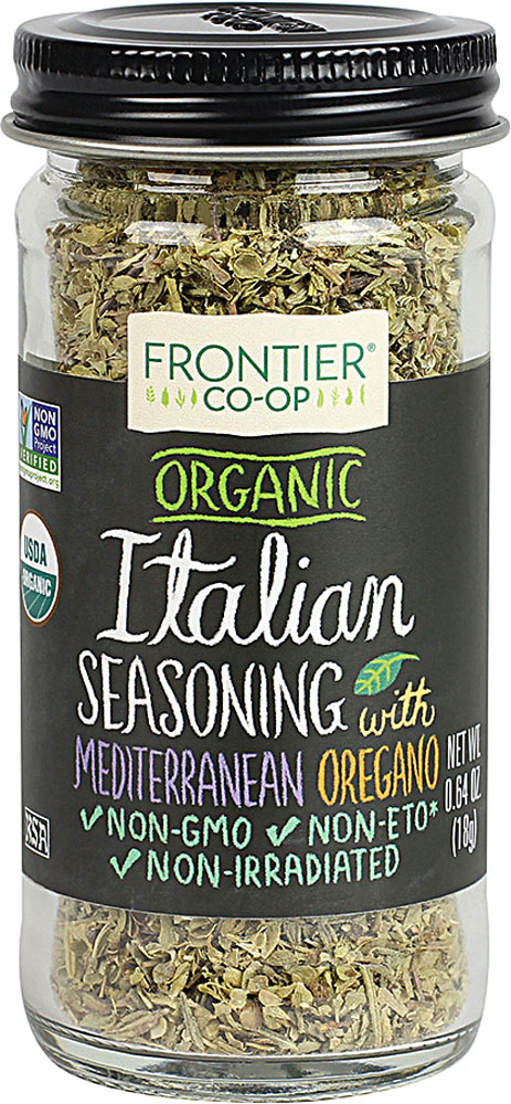 Frontier Co-Op Organic Italian Seasoning with Oregano -- 0.64 oz