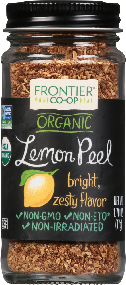 Frontier Co-Op Organic Lemon Peel Granules -- 1.7 oz