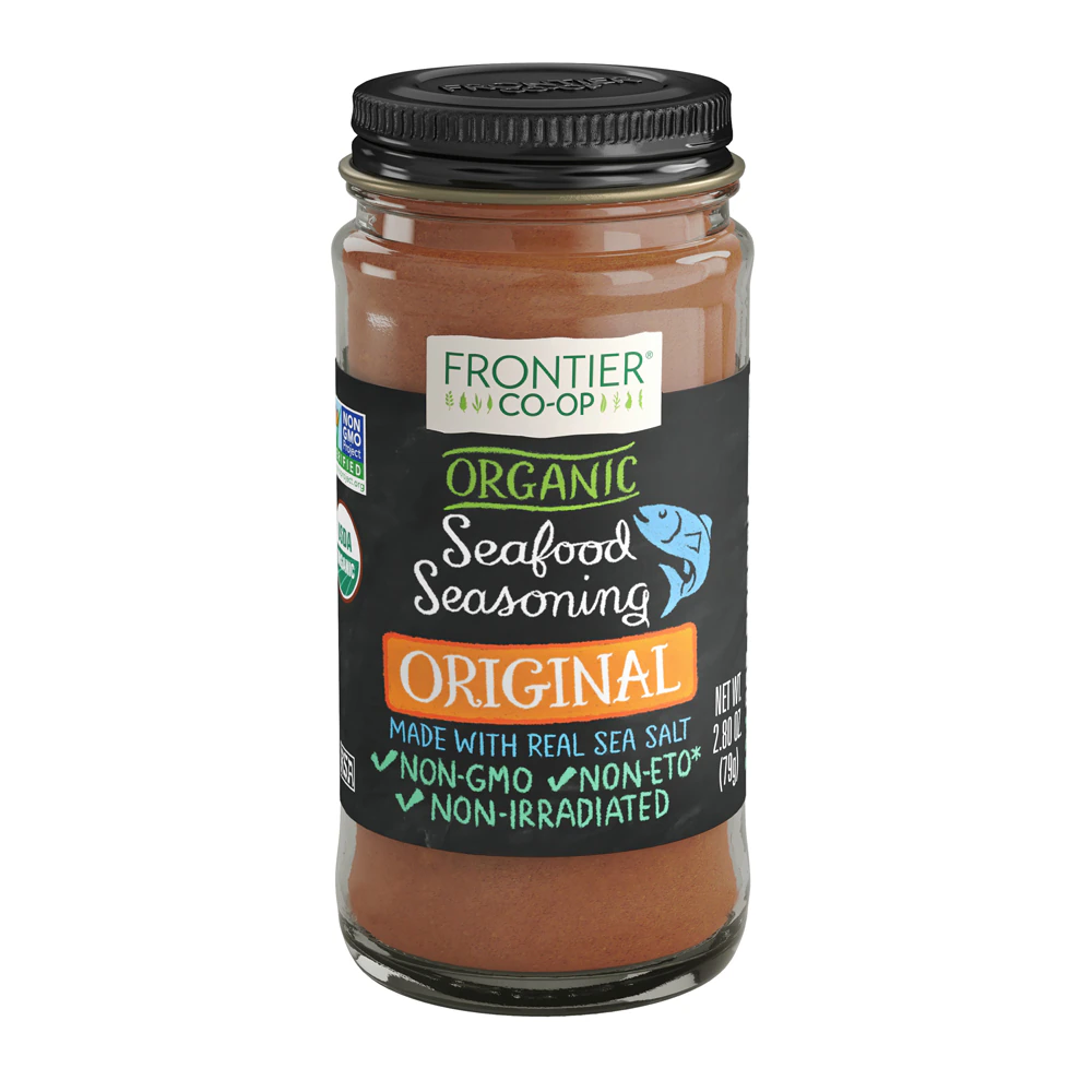Frontier Co-Op Organic Seafood Seasoning Original -- 2.8 oz