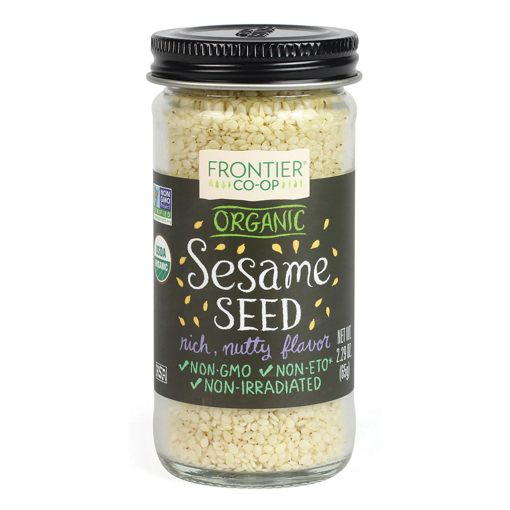 Frontier Co-Op Organic Sesame Seed Whole -- 2.29 oz