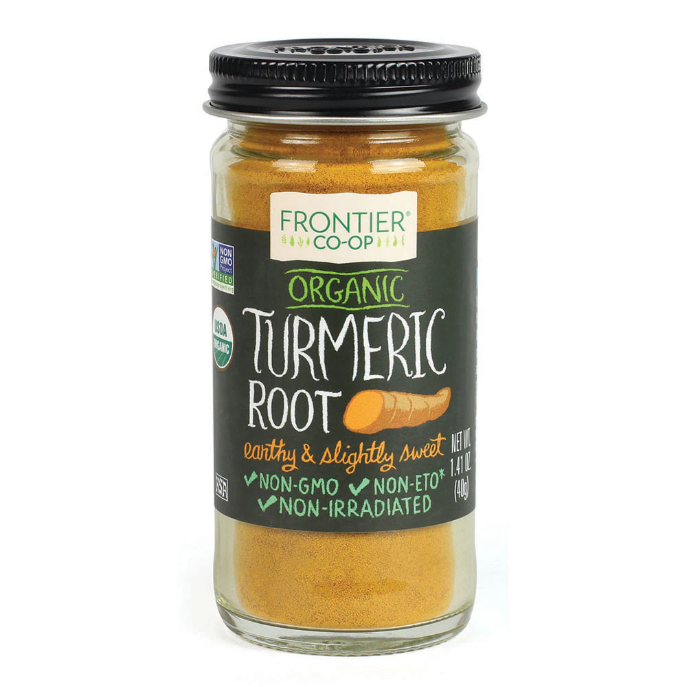 Frontier Co-Op Organic Turmeric Root Ground -- 1.41 oz
