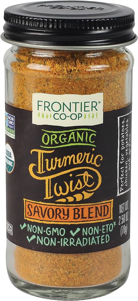 Frontier Co-Op Organic Turmeric Twist Savory Blend -- 2.5 oz