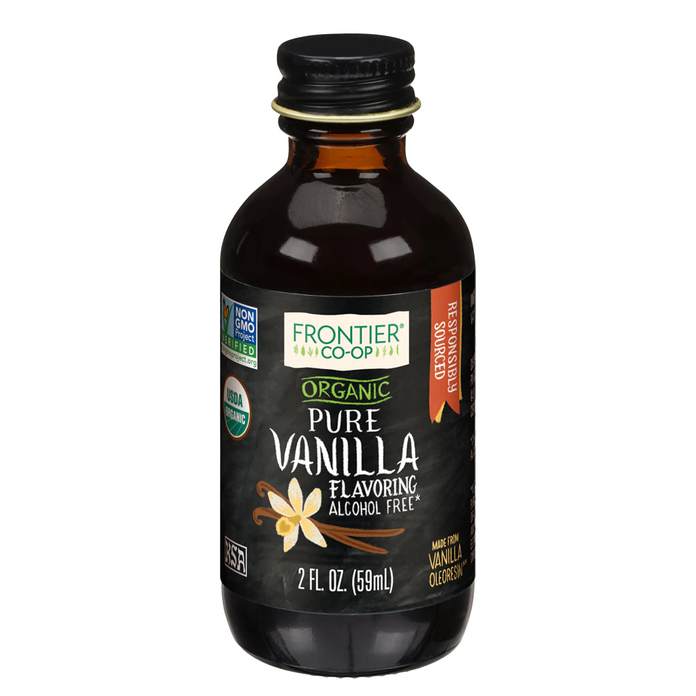 Frontier Co-Op Organic Vanilla Flavoring -- 2 fl oz