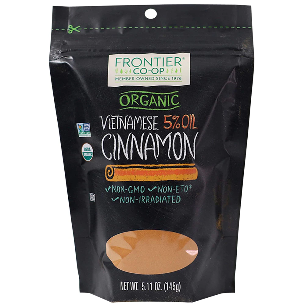 Frontier Co-Op Organic Vietnamese Cinnamon -- 5.11 oz