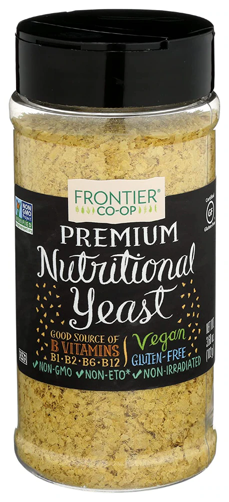 Frontier Co-Op Premium Nutritional Yeast Flakes -- 3.6 oz