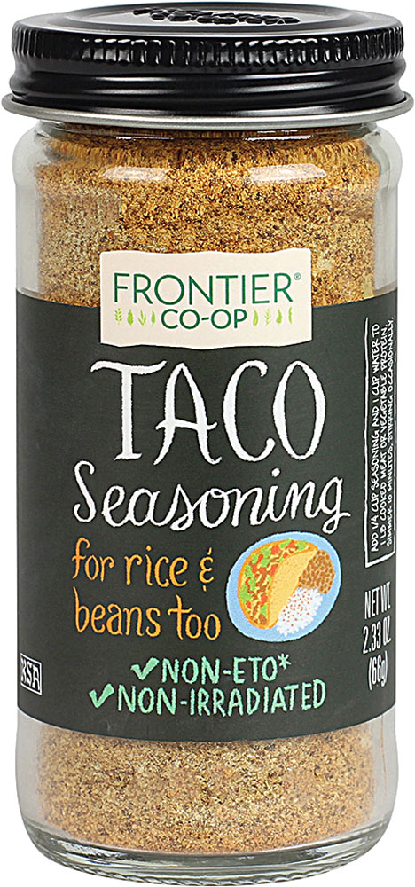 Frontier Co-Op Taco Seasoning -- 2.33 oz
