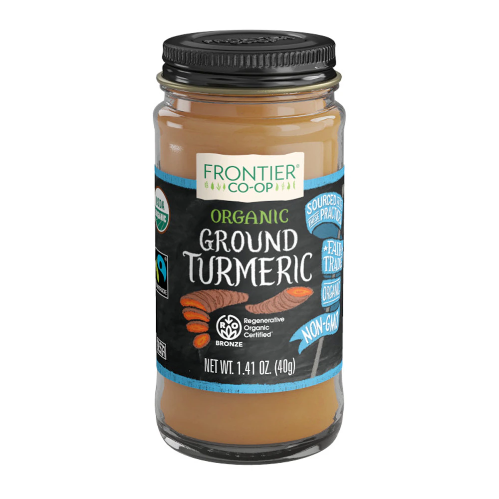 Frontier Co-Op Turmeric Ground Organic Fair Trade Certified -- 1.41 oz