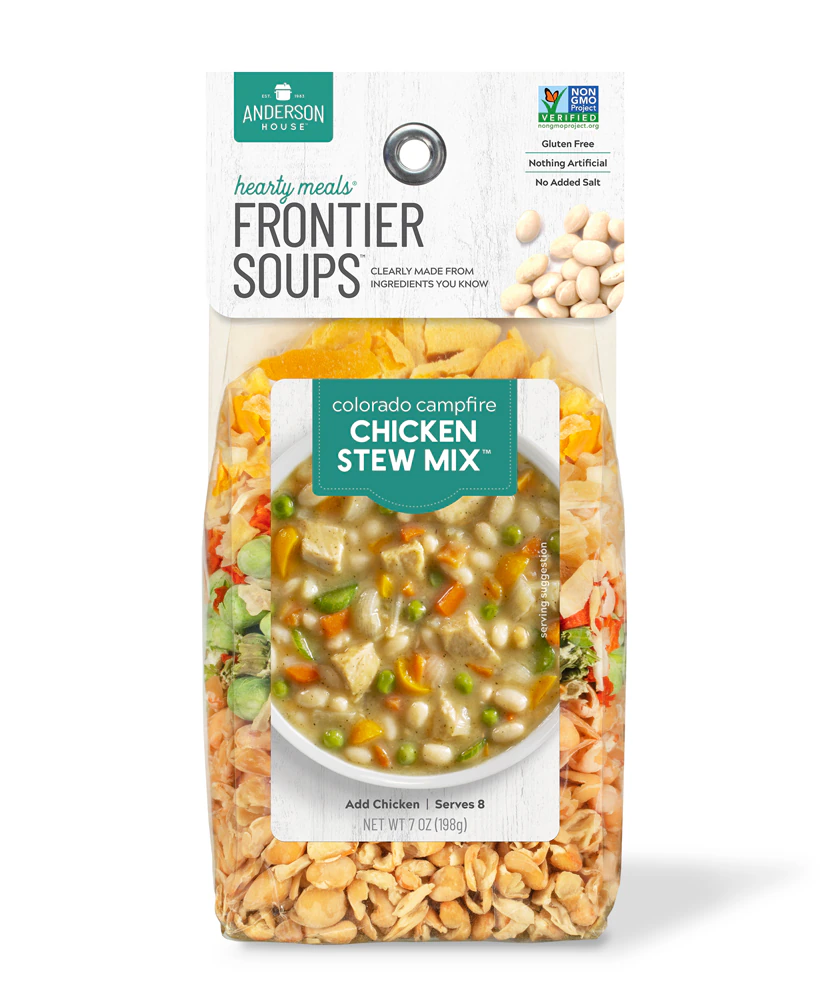 Frontier Soups Gluten Free Hearty Meals Colorado Campfire Chicken Stew Mix -- 7 oz