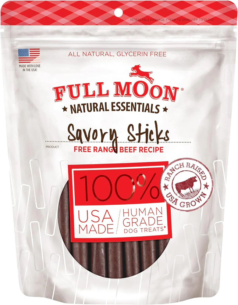 Full Moon Natural Essentials Savory Sticks Dog Treats Beef -- 22 oz