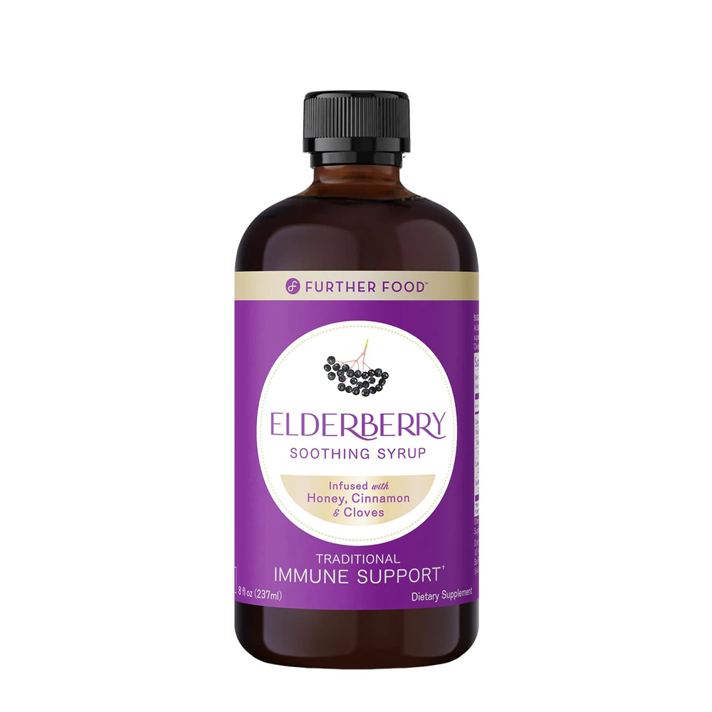 Further Food Elderberry Soothing Syrup -- 8 fl oz