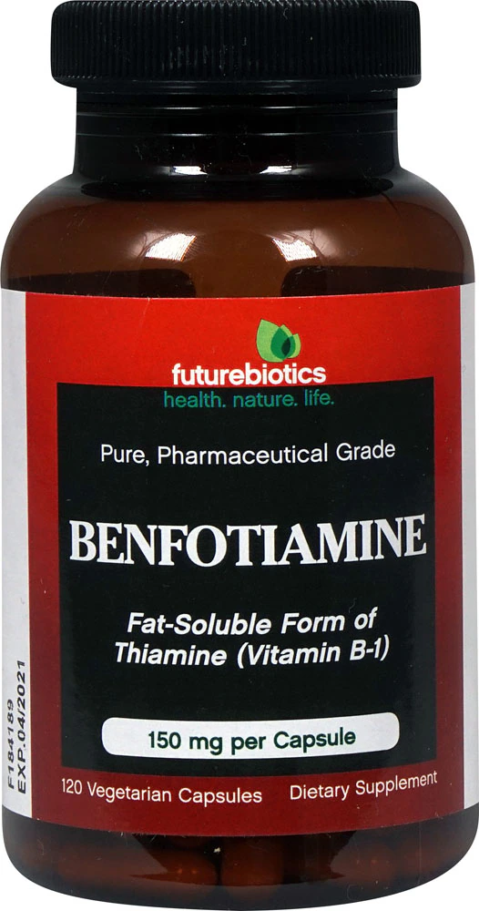 Futurebiotics Benfotiamine -- 150 mg - 120 Vegetarian Capsules