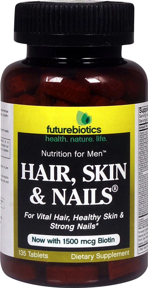 Futurebiotics Hair Skin & Nails? for Men -- 135 Tablets