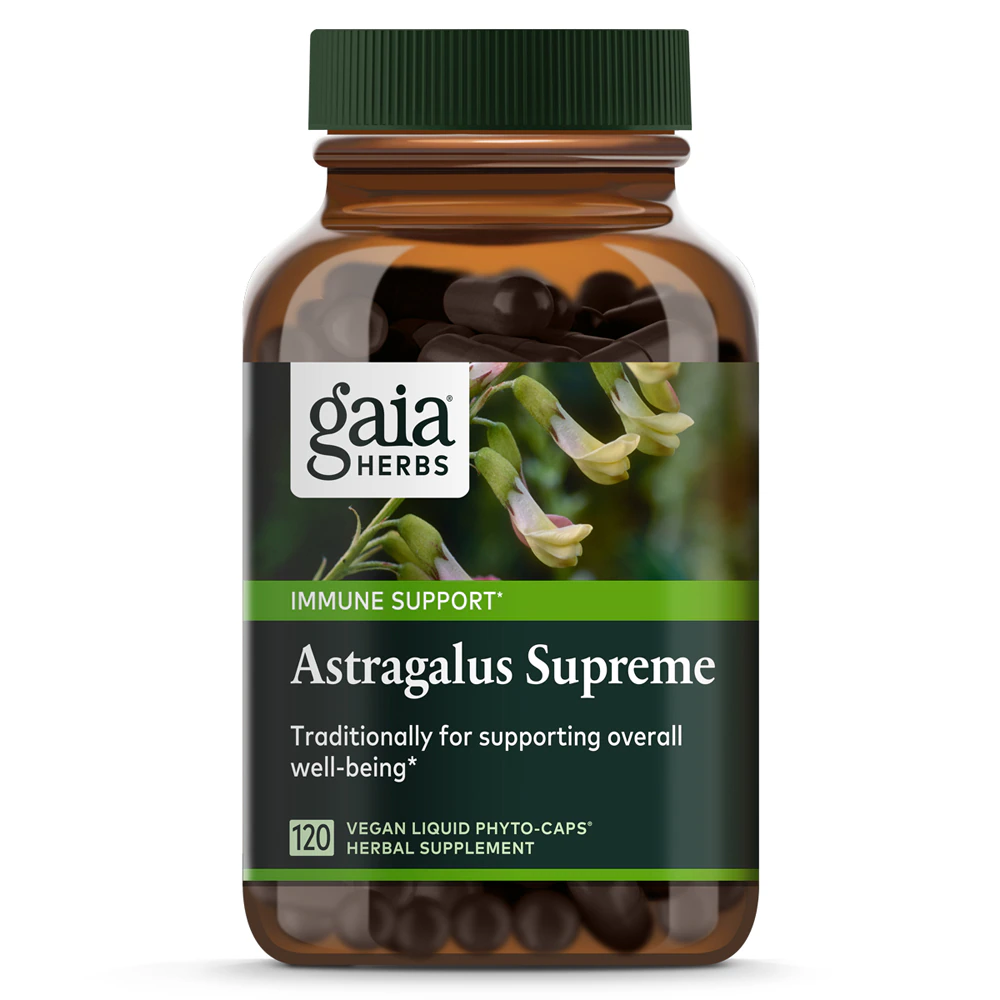 Gaia Herbs Astragalus Supreme -- 120 Vegan Liquid Phyto-Caps