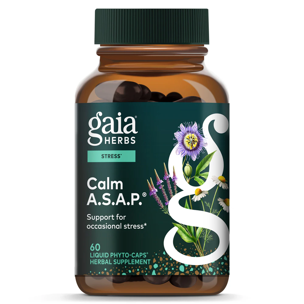 Gaia Herbs Calm A.S.A.P -- 60 Vegan Liquid Phyto-Caps?