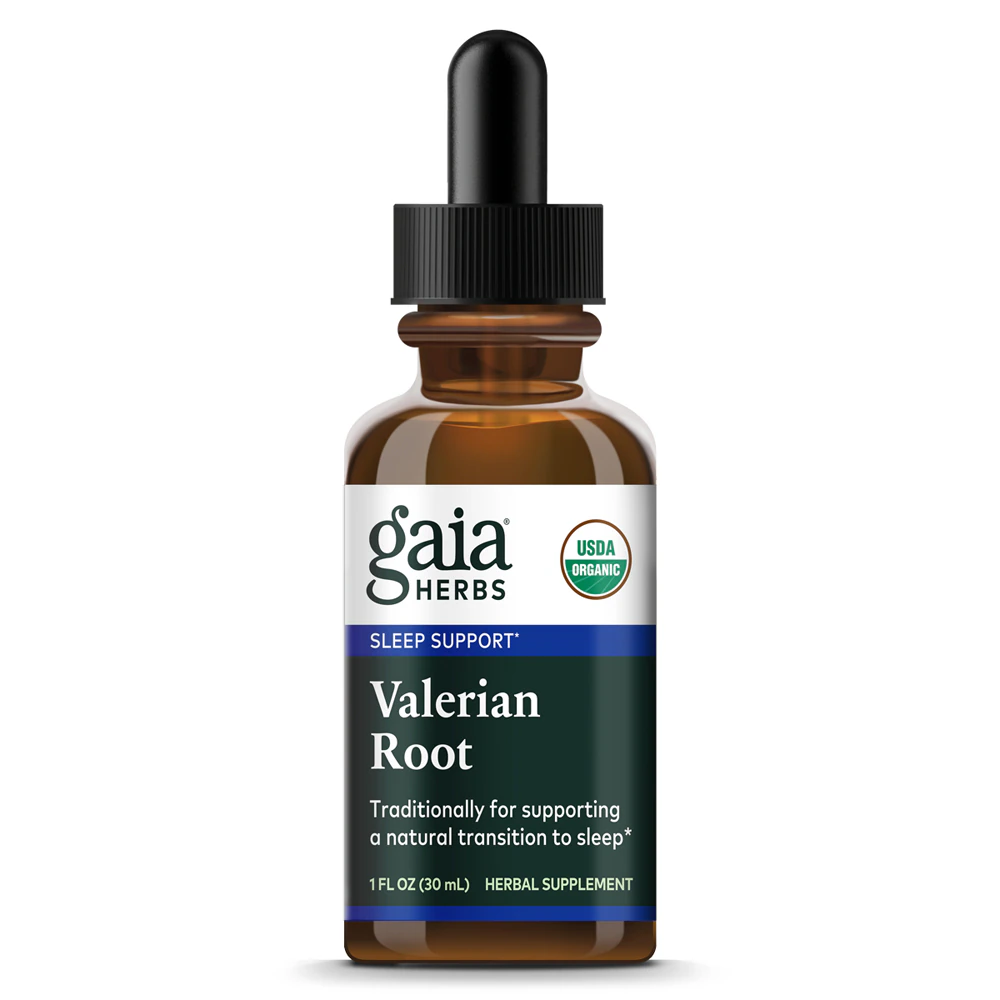 Gaia Herbs Organic Valerian Root -- 333 mg - 1 fl oz