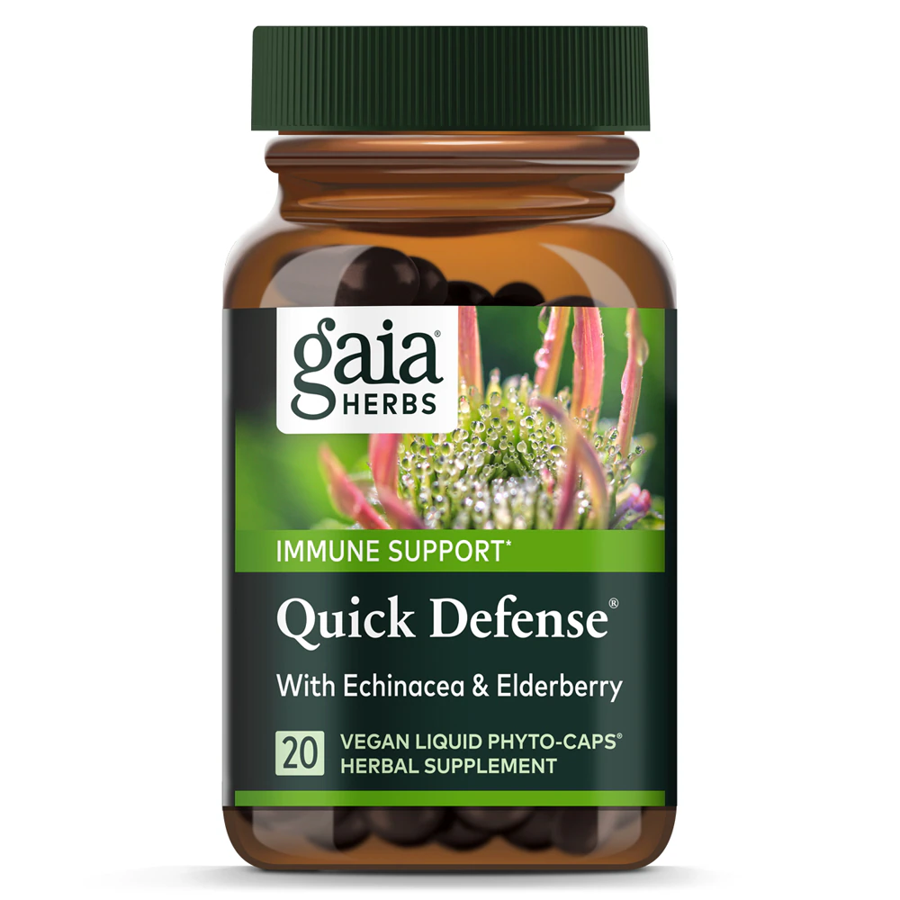 Gaia Herbs RapidRelief? Quick Defense -- 20 Vegetarian Liquid Phyto-Caps?