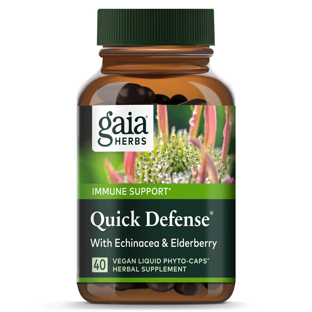 Gaia Herbs RapidRelief? Quick Defense -- 40 Vegetarian Liquid Phyto-Caps?