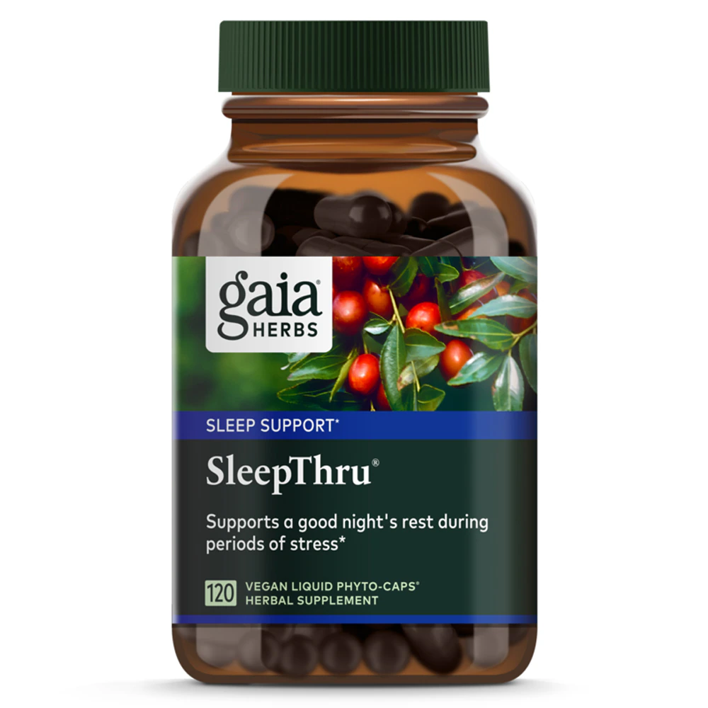 Gaia Herbs SleepThru? -- 120 Vegan Liquid-Phyto Caps