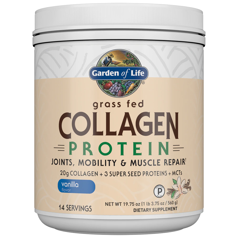 Garden of Life Collagen Protein Vanilla -- 19.75 oz